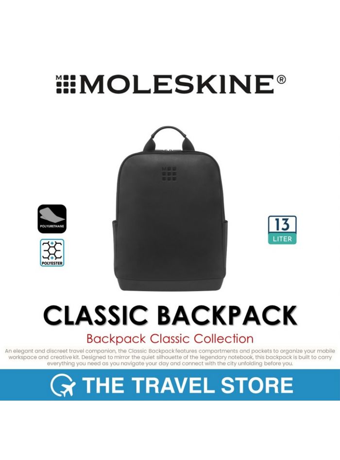 Moleskine classic backpack black cheap