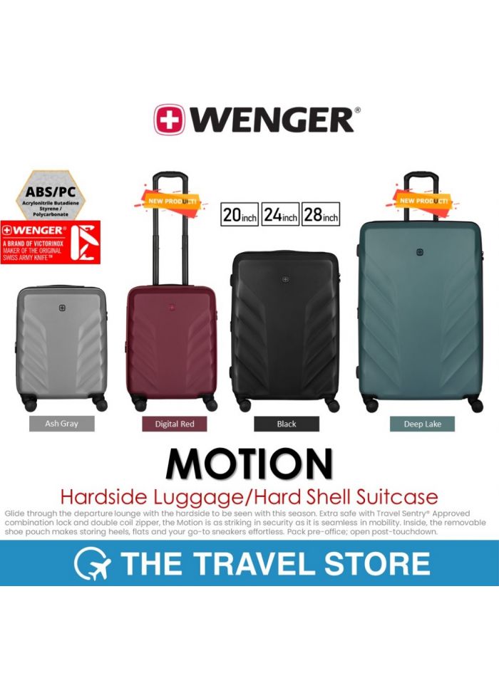 WENGER Motion Hardside Luggage Hard Shell Suitcase