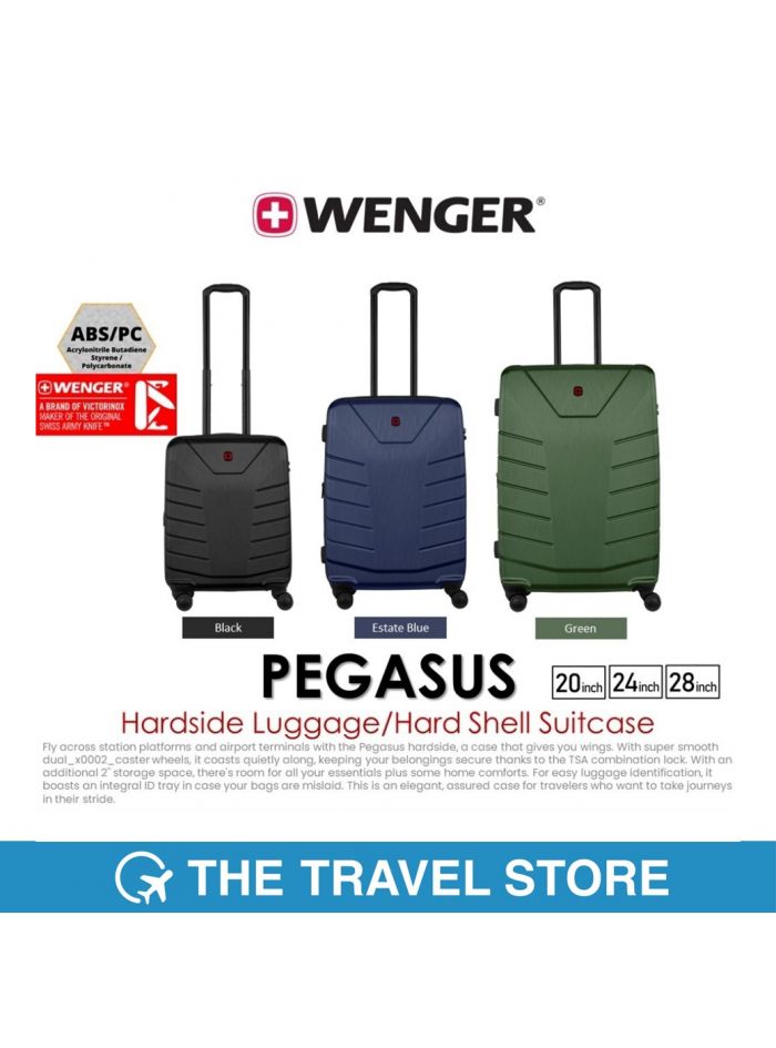 Wenger Pegasus Expandable Hardside Luggage กระเป๋าเดินทาง เวนเกอร์ ล้อ ...