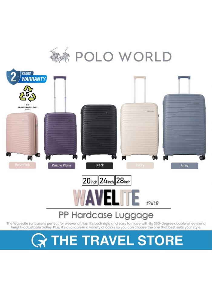 Polo world luggage on sale