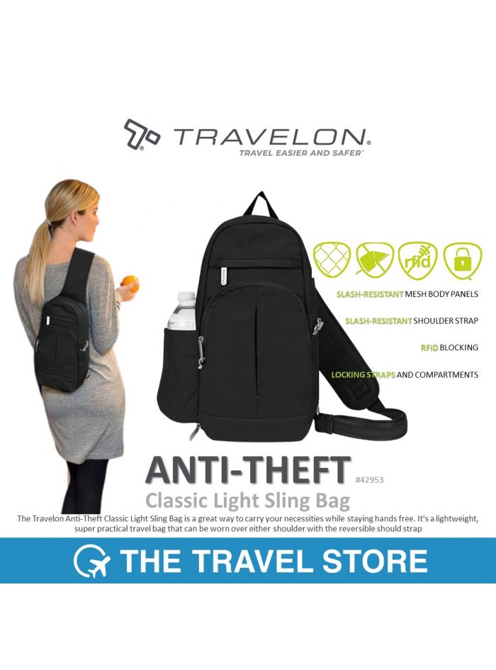 Travelon Anti-Theft Classic Crossbody Bucket Bag Nutmeg 11x10 in New @ |  eBay