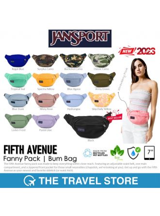 JANSPORT Fifth Avenue Fanny Pack | Bum Bag กระเป๋าคาดอก คาดเอว รุ่นขวัญใจมหาชน