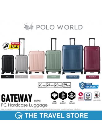 POLO WORLD PW901 Gateway Wheeled Hardside Luggage