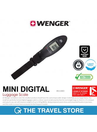 WENGER Mini Digital Luggage Scale (611883) เครื่องชั่งน้ำหนักกระเป๋า พกพา