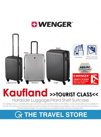 WENGER Kaufland >>Tourist Class<< Hardside Luggage / Hard Shell Suitcase