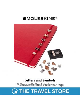 MOLESKINE Letters and Symbols | ตัวอักษรและสัญลักษณ์ สำหรับตกแต่งสมุด