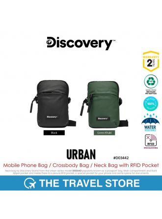 Discovery URBAN Mobile Phone Bag / Crossbody Bag / Neck Bag with RFID Pocket D03442 กระเป๋าโทรศัพท์