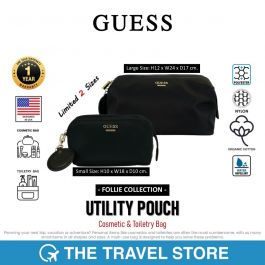 GUESS Follie Medium Pochette Donna In Nero Con Ciondolo A Specchio – 21 X 14.4 X 15.1 Cm - 4